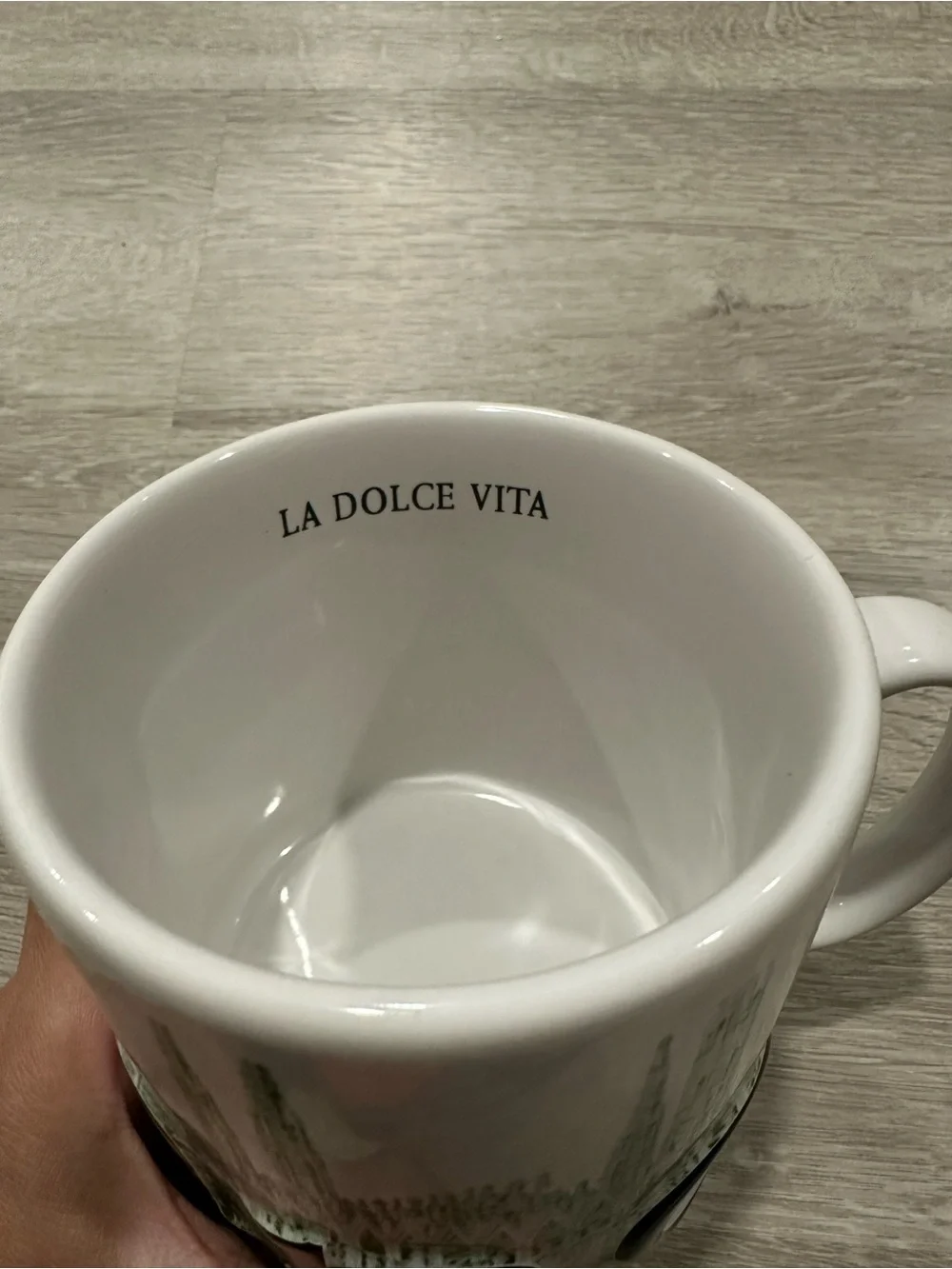 Starbucks Barista Milano Italy 2002 Italian Edition La Dolce Vita Collectors Mug